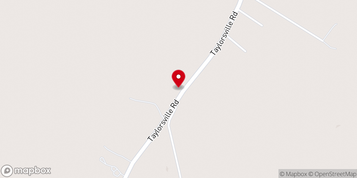 Map showing location of Allen Chapel United Methodist