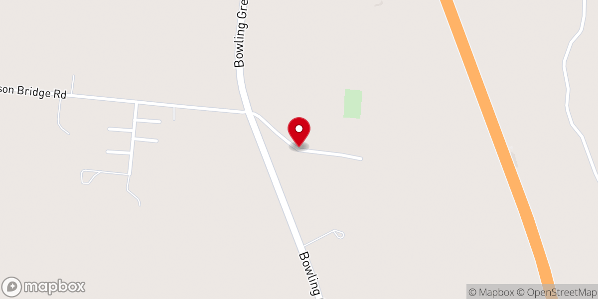 Map showing location of Little Muddy Church