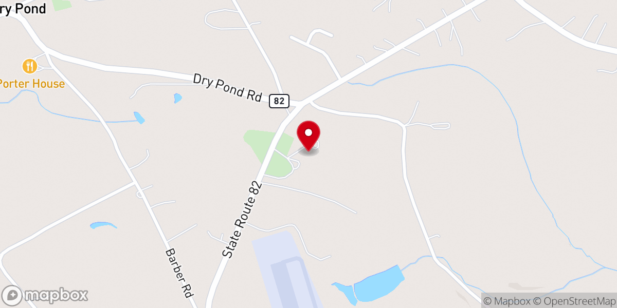 Map showing location of OC@Drypond