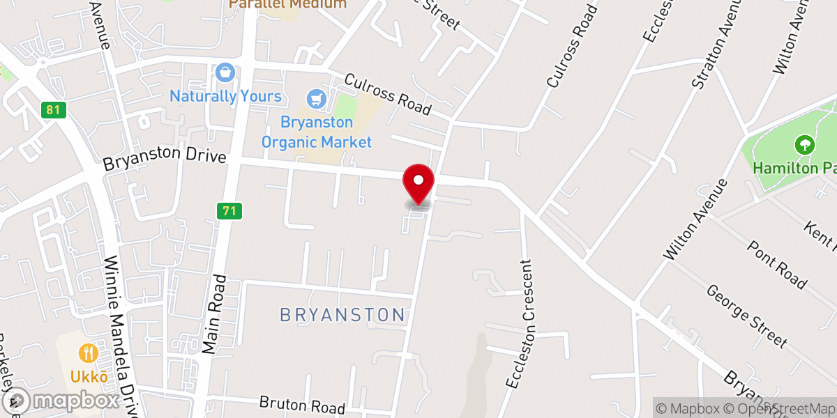 Map showing location of St Michaels Anglican Church Sunday service times