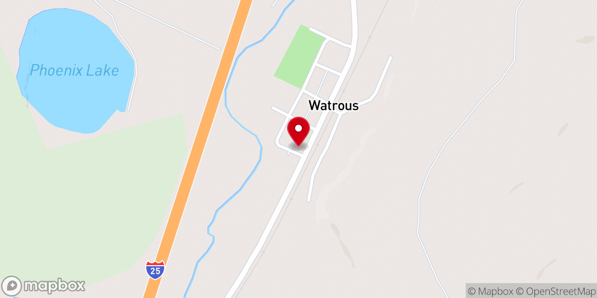 Map showing location of Sacred Heart Church