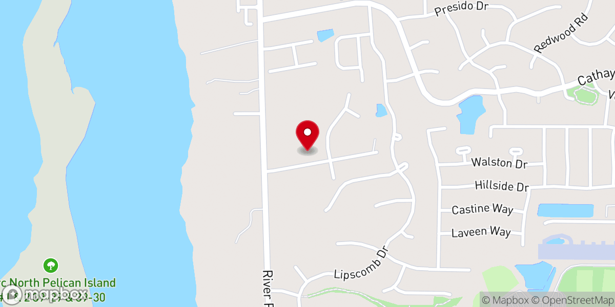 Map showing location of The Sending Church