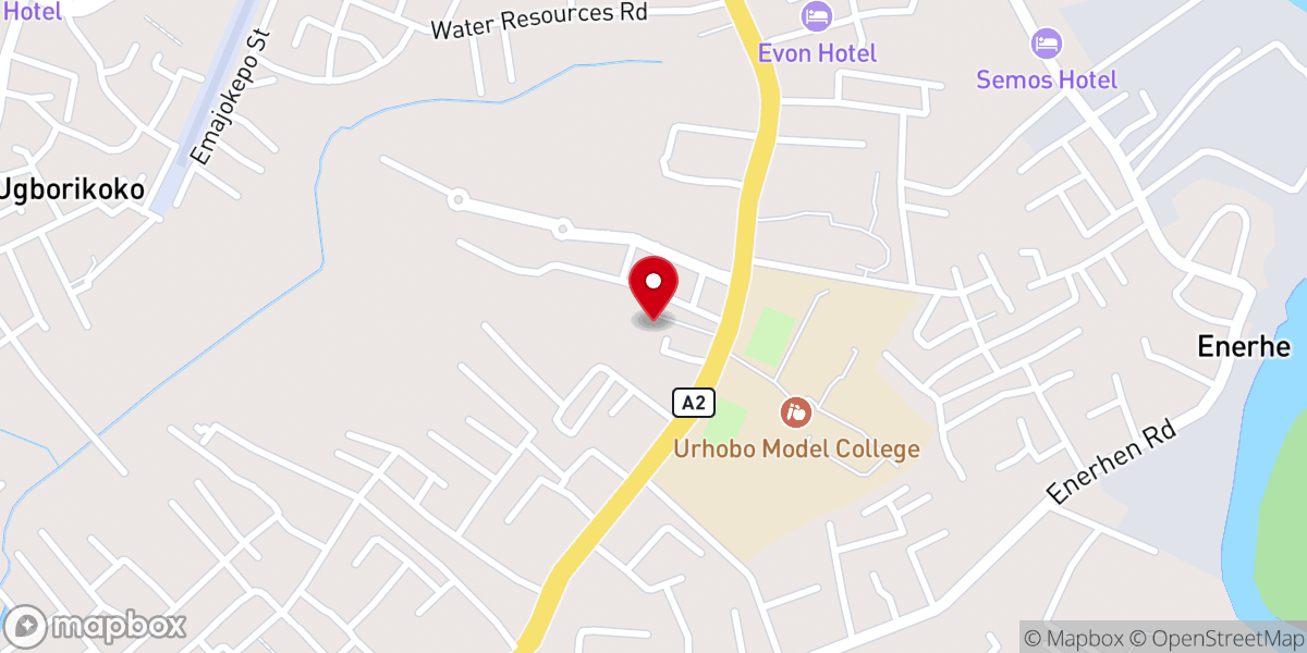 Map showing location of Father's House Bible Church