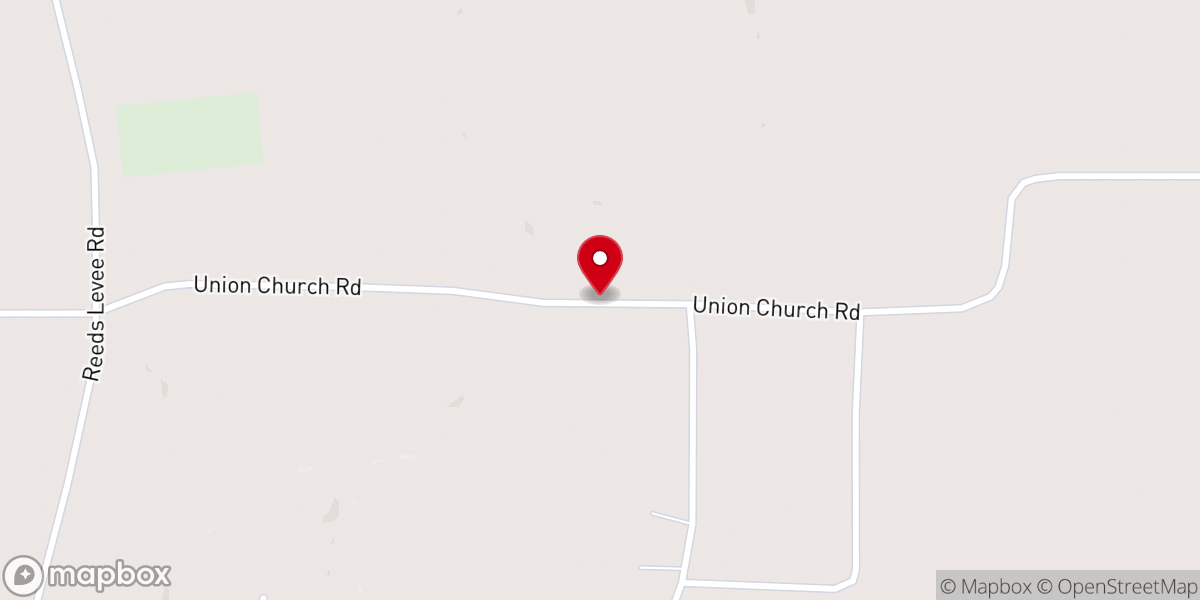 Map showing location of Community Grove United Methodist