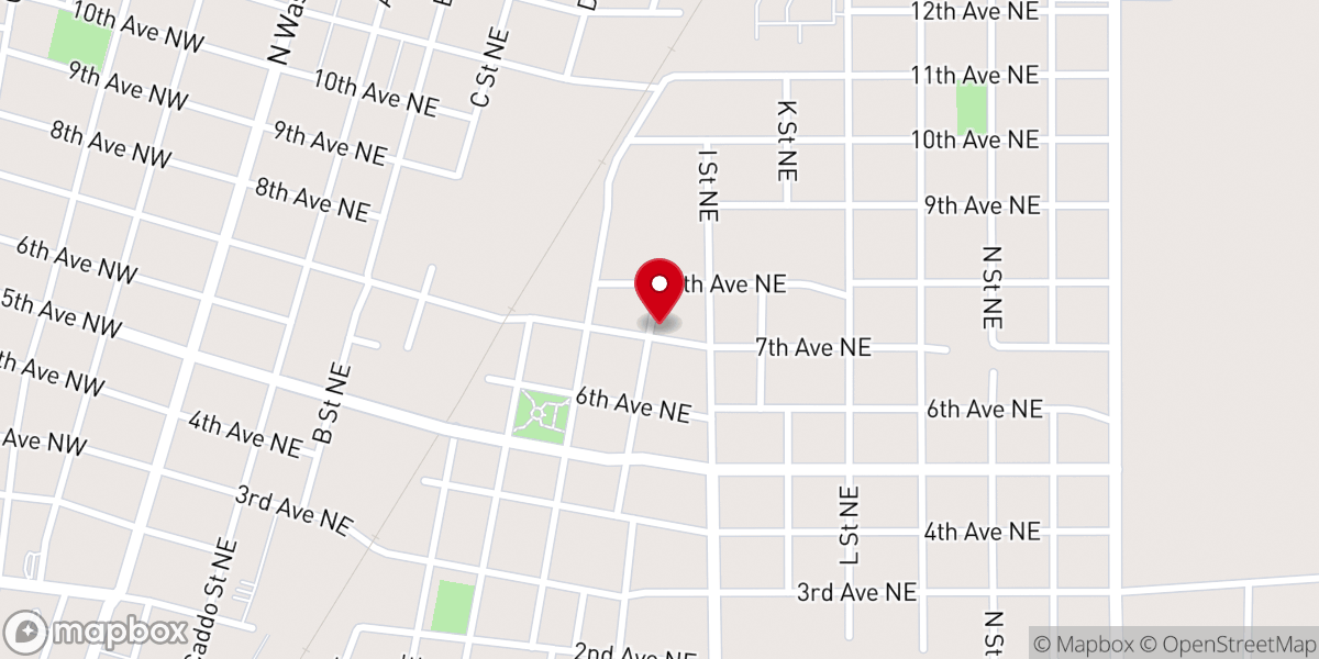 Map showing location of The Jar Ministries