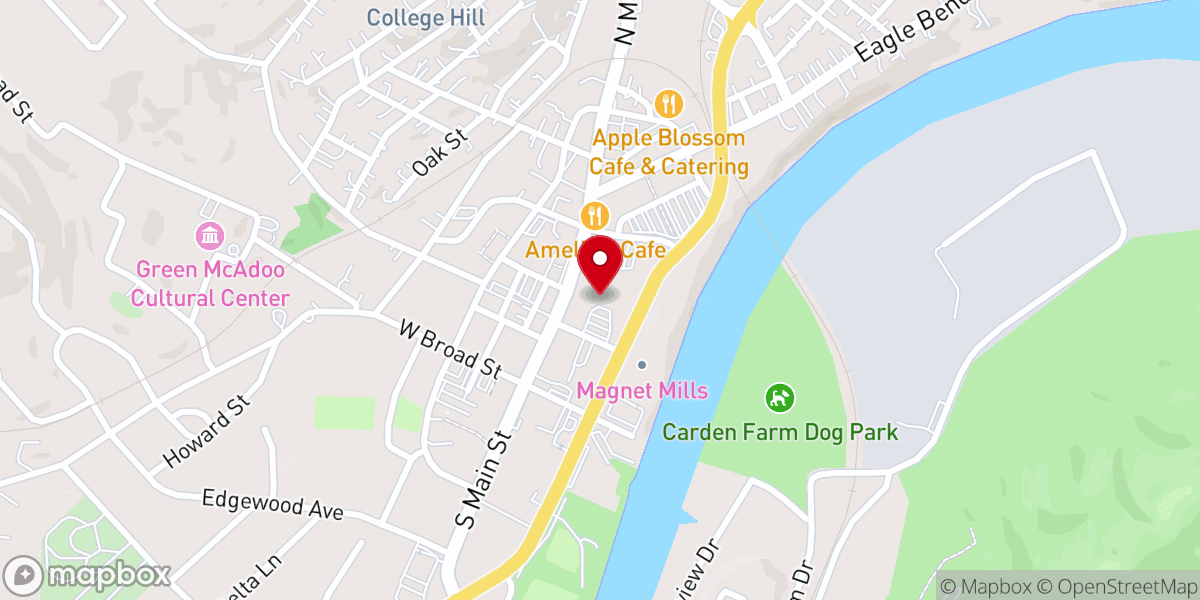 Map showing location of Wee Ministry Day Care