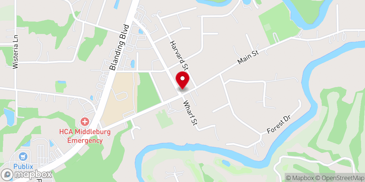 Map showing location of Morningstar Family Church