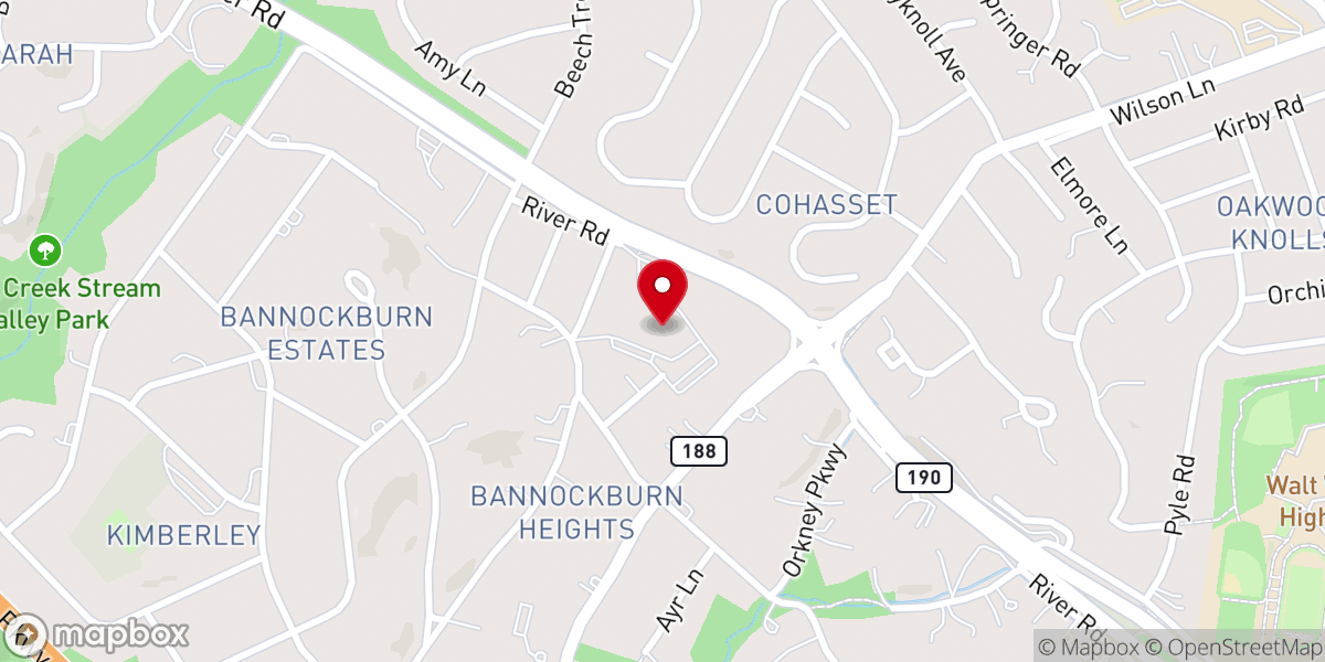 Map showing location of St Bartholomew Church