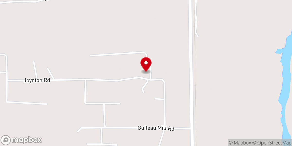 Map showing location of Fluker Chapel African Methodist Episcopal Church