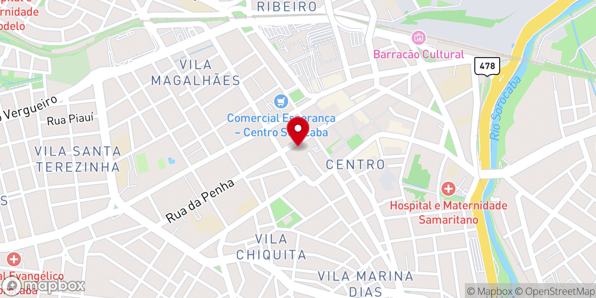Map showing location of Igreja Evangélica Assembléia de Deus Ministério Vida Nova Br