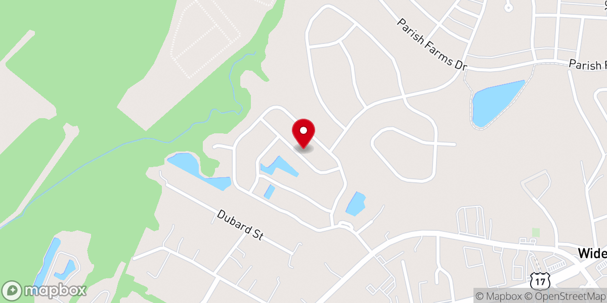 Map showing location of Lowcountry Church Plant