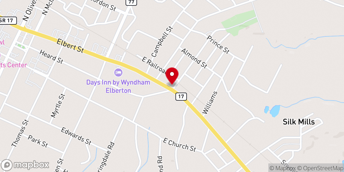 Map showing location of Safe House Ministries Inc