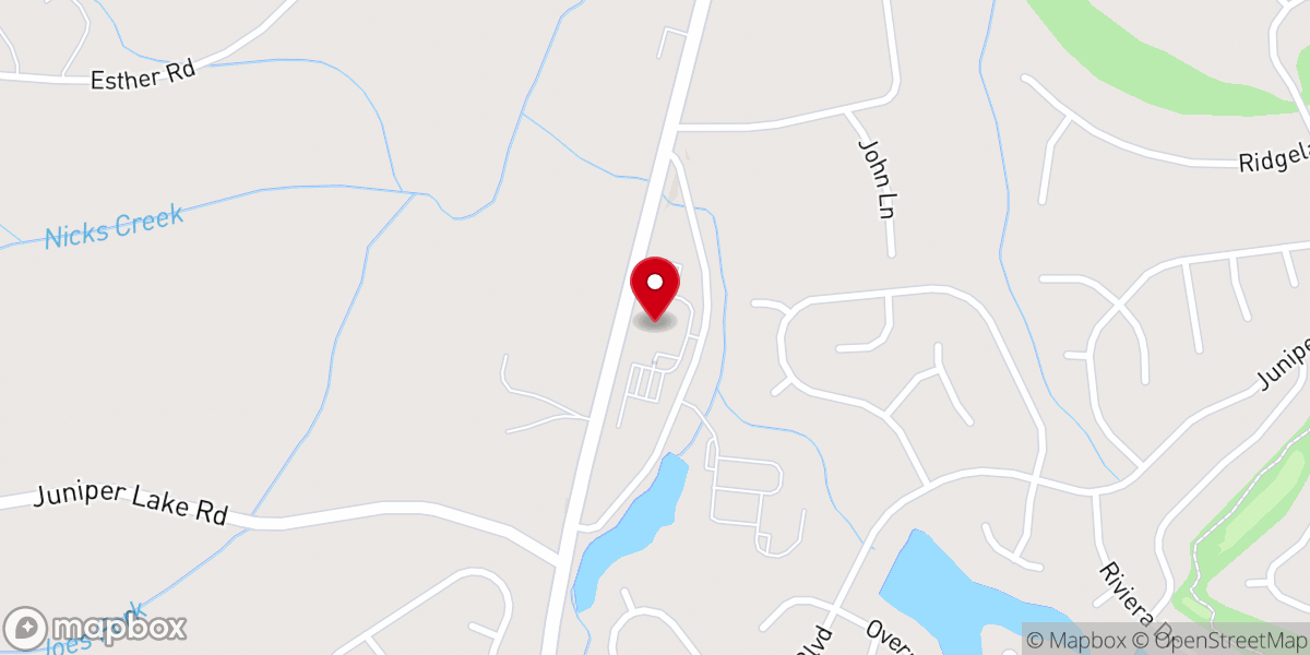Map showing location of Christ Community Church
