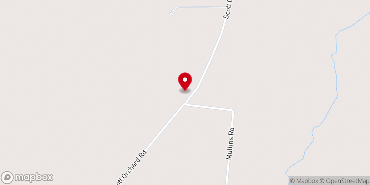 Map showing location of Unity church of Christ