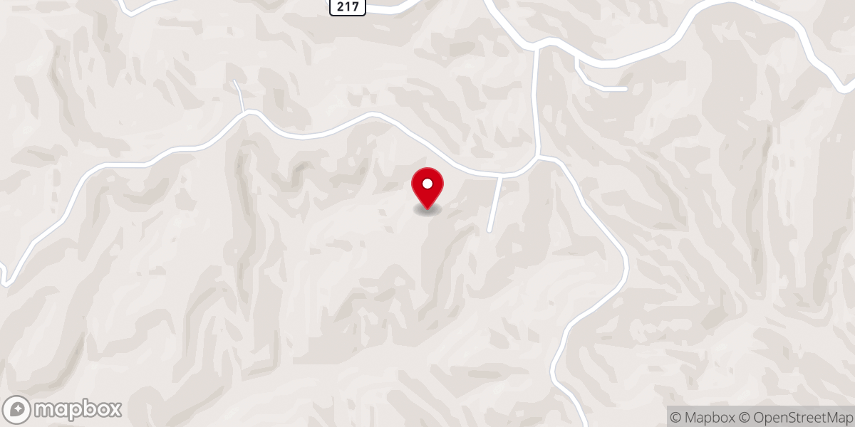 Map showing location of Pleasant Ridge Church of Christ