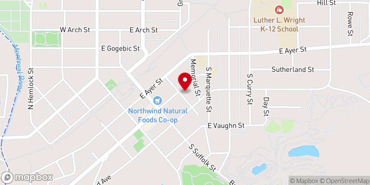 Map showing location of Lighthouse Family Church