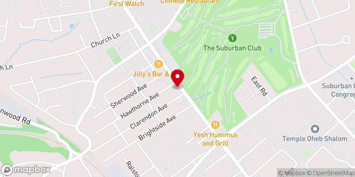 Map showing location of RCCG, The Praise House, Baltimore