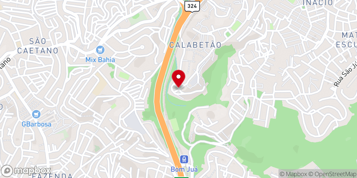 Map showing location of Igreja Evangélica IDE Projeto de Deus