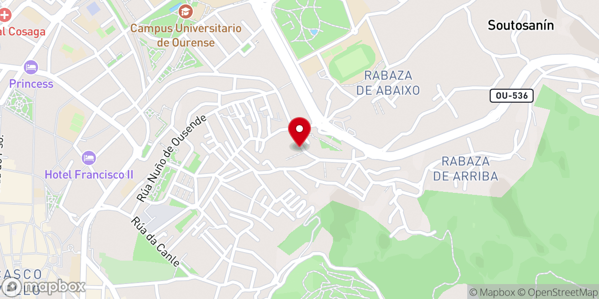 Map showing location of Iglesia Evangélica Parakletos Ministério Vida Plena