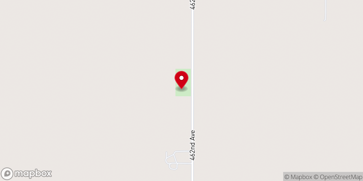 Map showing location of German Baptist Church