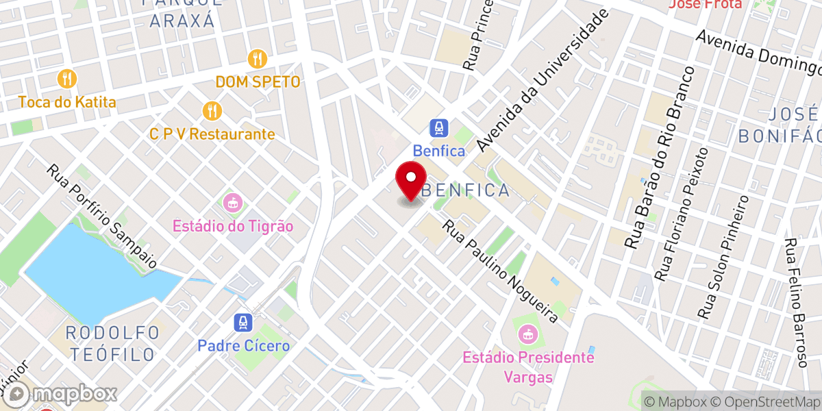 Map showing location of Igreja Matriz de Nossa Senhora dos Remédios - Benfica