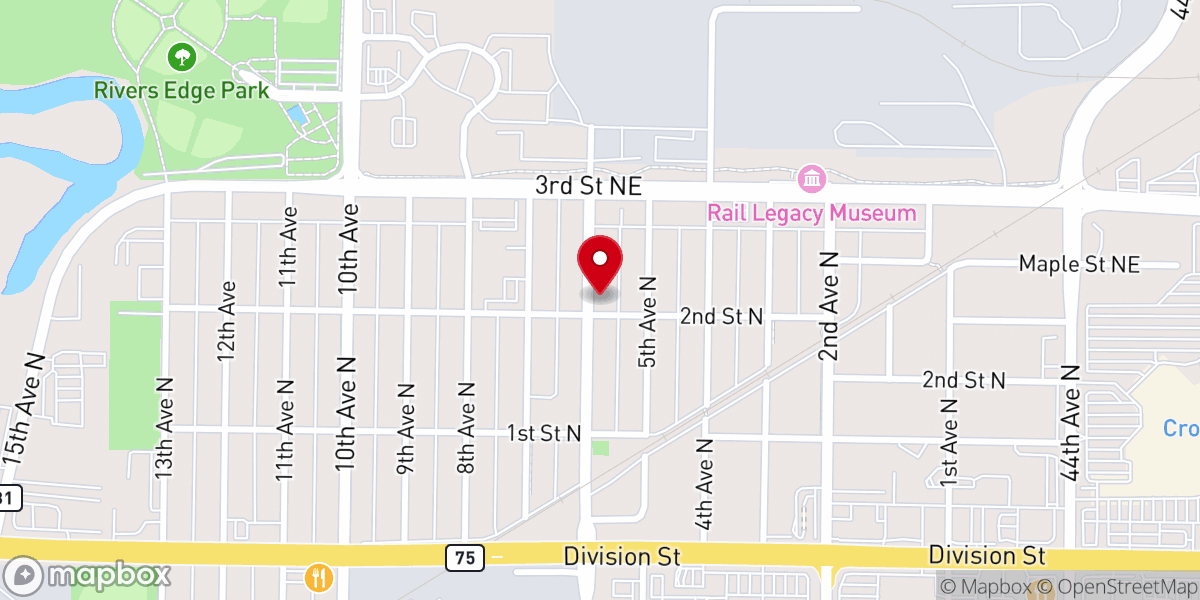 Map showing location of Reborn Lao Lutheran