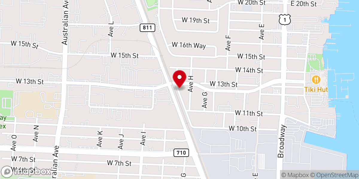 Map showing location of Faith Holy Temple Church Inc.