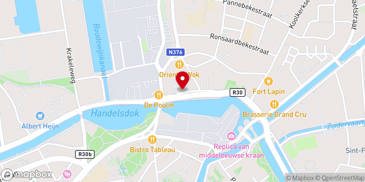 Map showing location of Zusters Augustinessen vzw