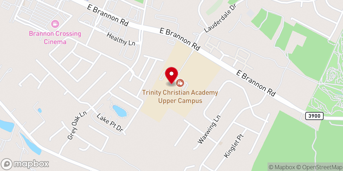 Map showing location of Providence Community Church