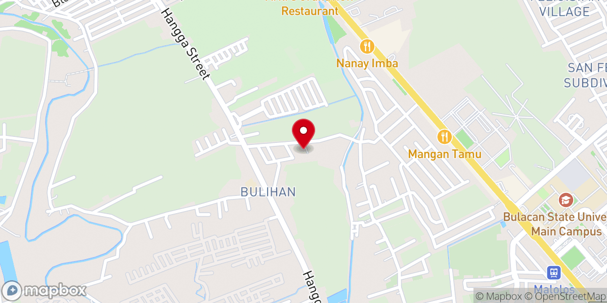 Map showing location of Bulacan Freedom Bible Baptist Church