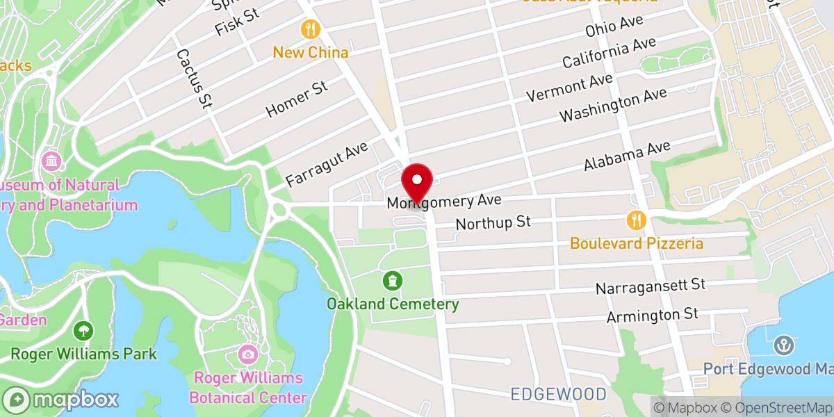 Map showing location of God's Family Church
