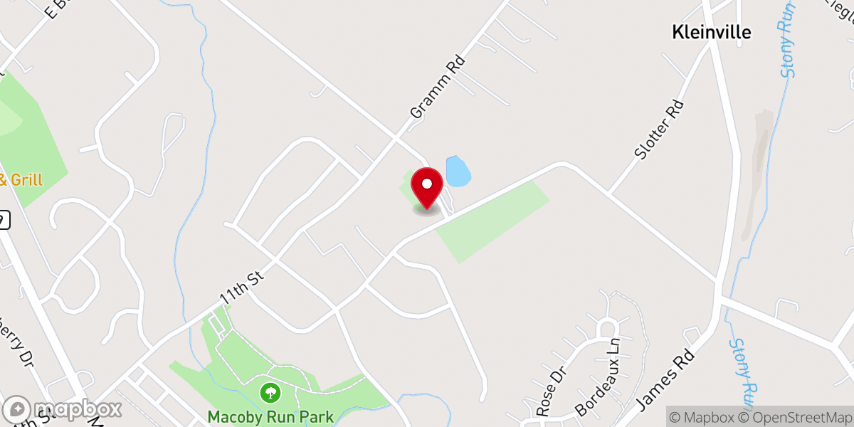 Map showing location of Upper Perkiomen Child Care Center