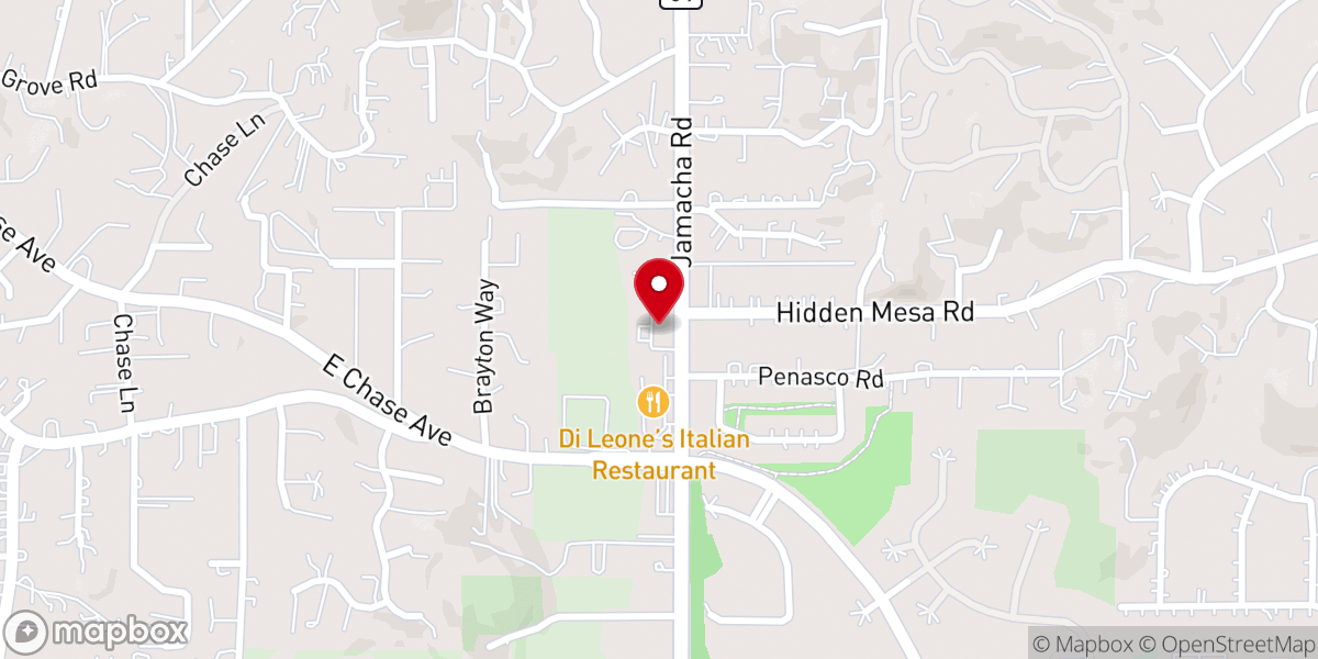 Map showing location of Saint Gregory of Nyssa Greek Orthodox Church