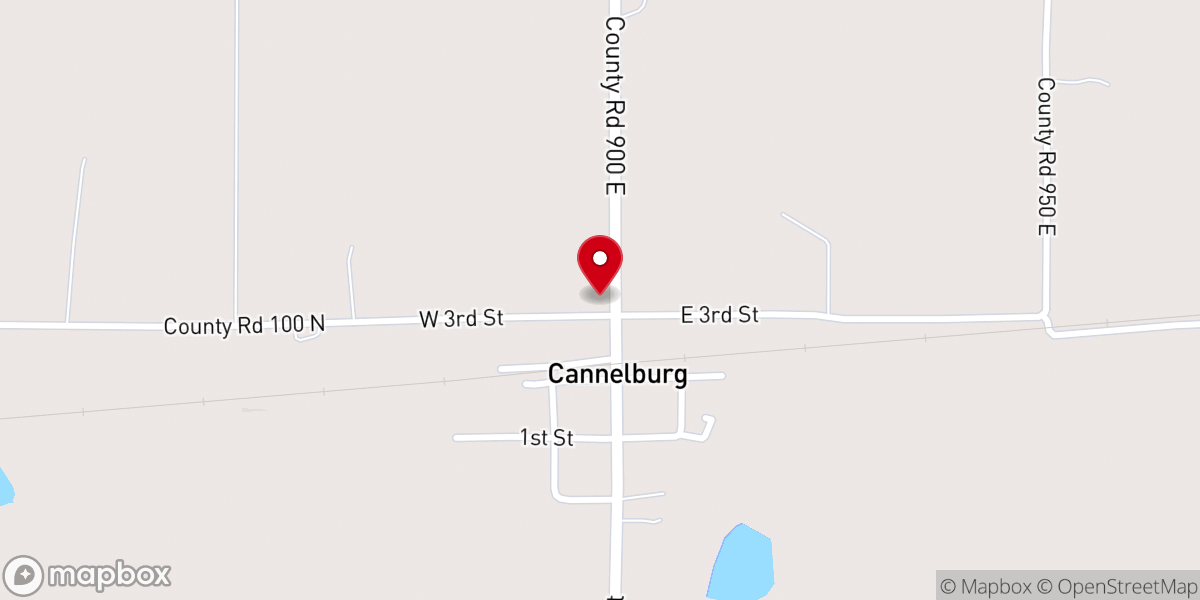 Map showing location of All Saints Church