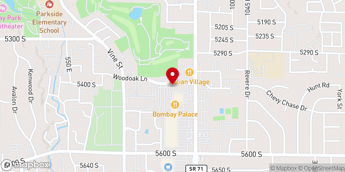 Map showing location of Mount of New Beginnings Church