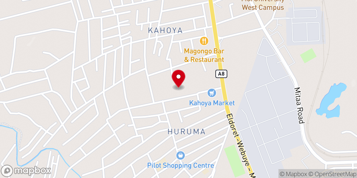 Map showing location of St Jude Thaddeus Catholic Church