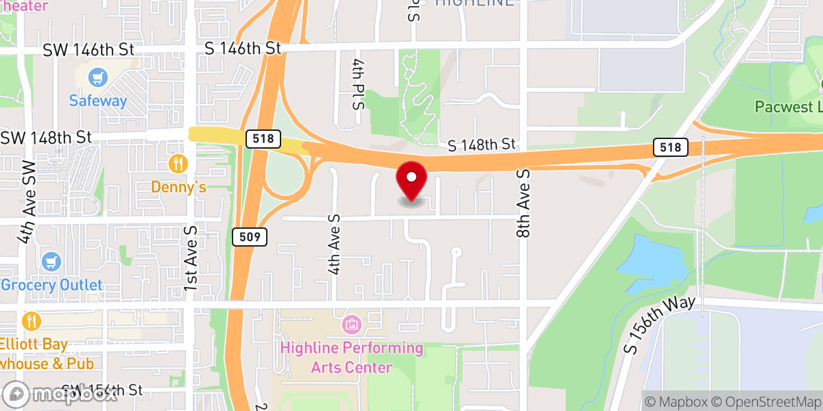 Map showing location of Oasis Home Church