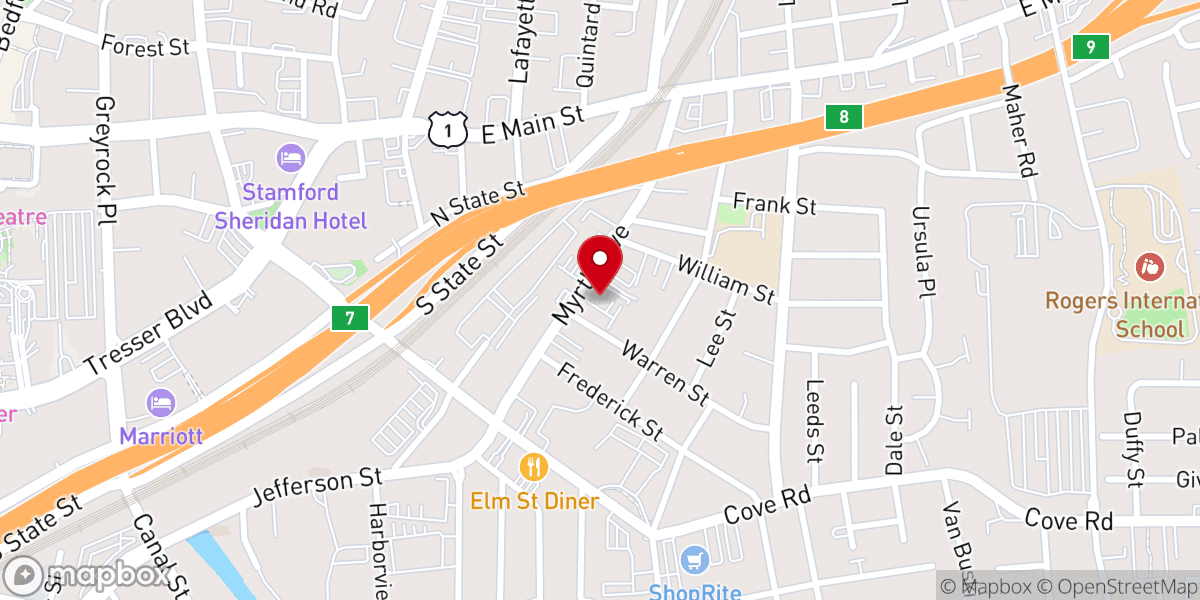 Map showing location of Sholom Chapel
