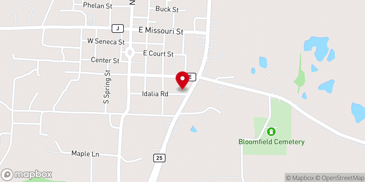 Map showing location of Spirit & Truth Worship Center