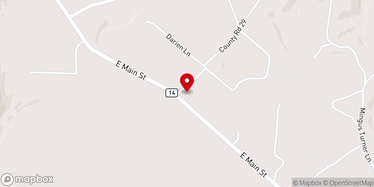 Map showing location of Mt Joy Holiness Church