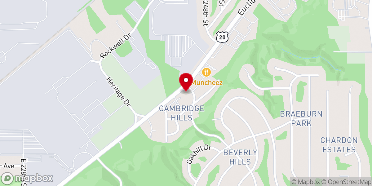 Map showing location of Bethlehem Community Church
