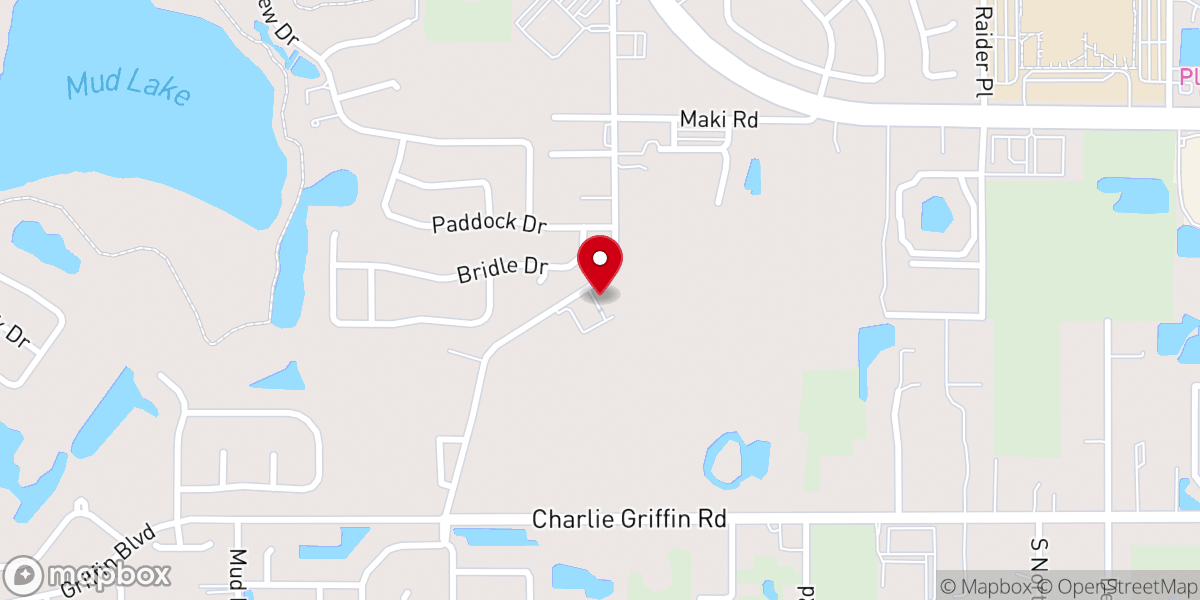 Map showing location of Plant City Community Church