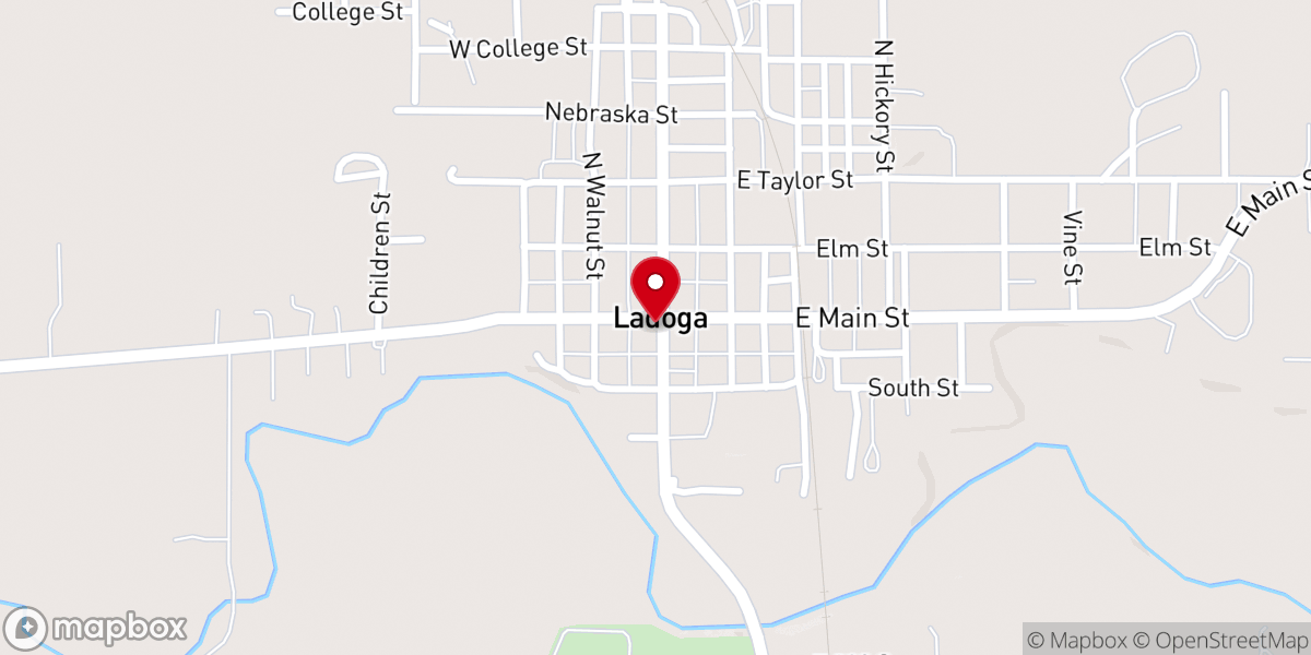 Map showing location of Mountie Mission