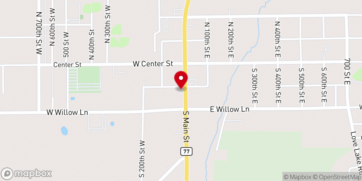 Map showing location of Immanuel Lutheran School