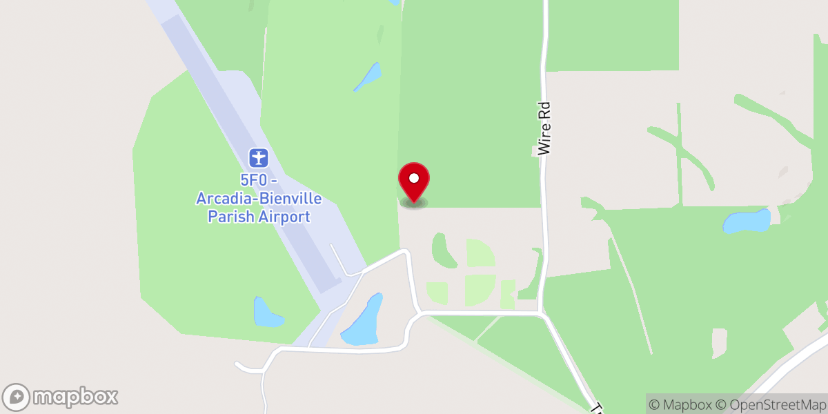 Map showing location of Arcadia-Bienville Parish-5F0
