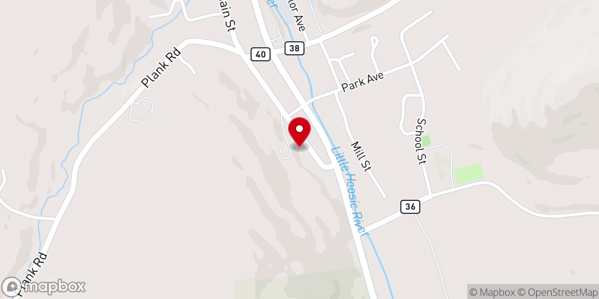 Map showing location of Berlin United Methodist Church