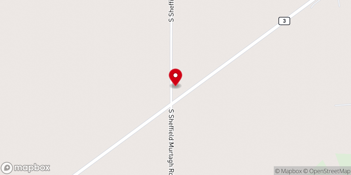 Map showing location of Union Grove Church