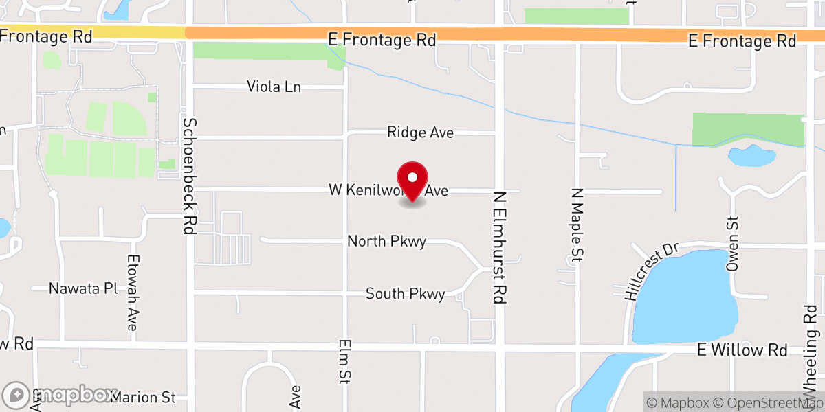 Map showing location of Living Faith Bible Church