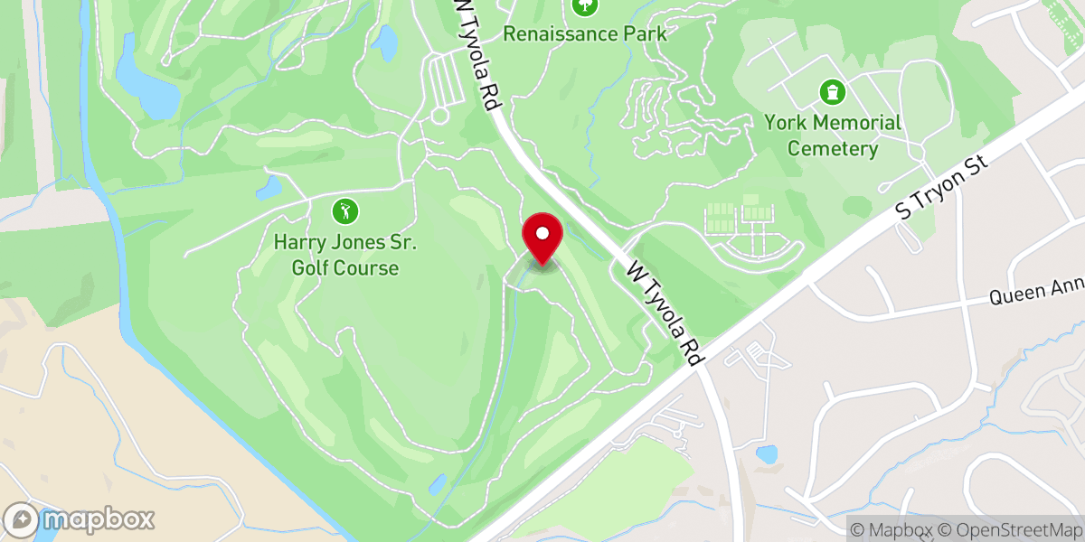 Map showing location of Garden of Prayer Baptist Church