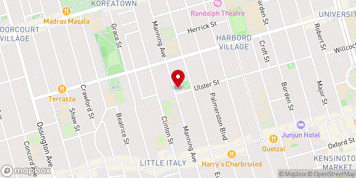 Map showing location of Church of St. Mary Magdalene
